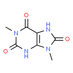 ChemSpider 2D Image | 1,9-Dimethyluric acid | C7H8N4O3