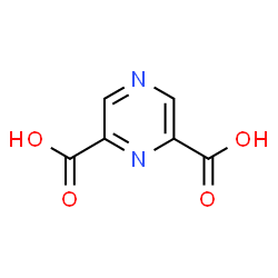 ChemSpider 2D Image | 2,6-Pyrazinedicarboxylic acid | C6H4N2O4