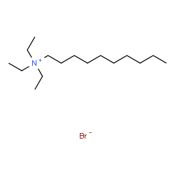 ChemSpider 2D Image | N,N,N-Triethyl-1-decanaminium bromide | C16H36BrN
