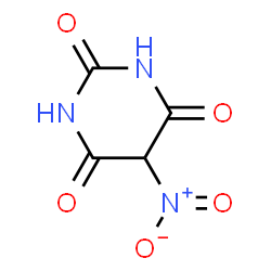 ChemSpider 2D Image | 5-NITROBARBITURIC ACID | C4H3N3O5