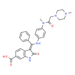ChemSpider 2D Image | BIBF 1202 | C30H31N5O4