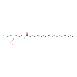 ChemSpider 2D Image | N-[3-[Bis(2-hydroxyethyl)amino]propyl]octadecanamide | C25H52N2O3