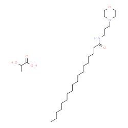 ChemSpider 2D Image | STEARAMIDOPROPYL MORPHOLINE LACTATE | C28H56N2O5
