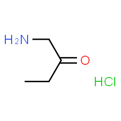 ChemSpider 2D Image | 1-Amino-2-butanone Hydrochloride | C4H10ClNO