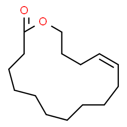 ChemSpider 2D Image | (12E)-oxacyclohexadecen-2-one | C15H26O2