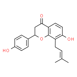 ChemSpider 2D Image | iso-Bavachin | C20H20O4
