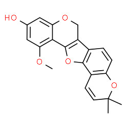 ChemSpider 2D Image | glycyrrhizol B | C21H18O5
