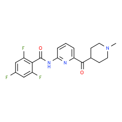 ChemSpider 2D Image | Lasmiditan | C19H18F3N3O2