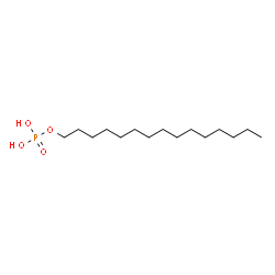 ChemSpider 2D Image | Pentadecyl dihydrogen phosphate | C15H33O4P