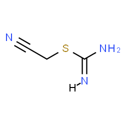 ChemSpider 2D Image | Cyanomethyl carbamimidothioate | C3H5N3S