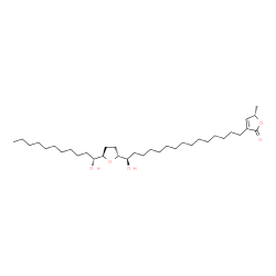 ChemSpider 2D Image | Annotemoyin 1 | C35H64O5