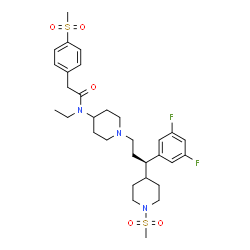 ChemSpider 2D Image | AZD5672 | C31H43F2N3O5S2