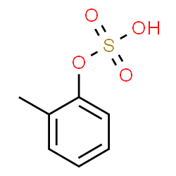 ChemSpider 2D Image | O-CRESOL SULFATE | C7H8O4S