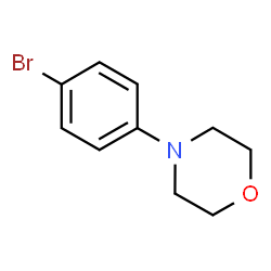 ChemSpider 2D Image | 4-(4-Bromophenyl)morpholine | C10H12BrNO