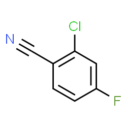 ChemSpider 2D Image | 2-Chloro-4-fluorobenzonitrile | C7H3ClFN