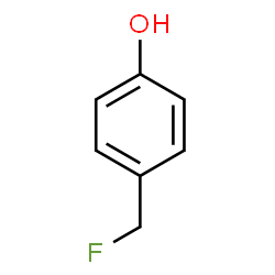 ChemSpider 2D Image | 4-(Fluoromethyl)phenol | C7H7FO