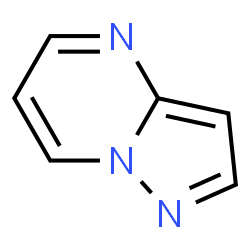 ChemSpider 2D Image | pyrazolopyrimidine | C6H5N3
