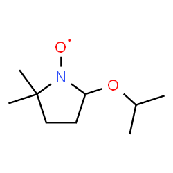 ChemSpider 2D Image | (5-Isopropoxy-2,2-dimethyl-1-pyrrolidinyl)oxidanyl | C9H18NO2