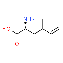 ChemSpider 2D Image | (2R)-2-Amino-4-methyl-5-hexenoic acid | C7H13NO2