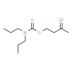 ChemSpider 2D Image | 3-Oxobutyl dipropylcarbamodithioate | C11H21NOS2