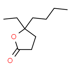 ChemSpider 2D Image | 5-Butyl-5-ethyldihydro-2(3H)-furanone | C10H18O2