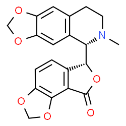 ChemSpider 2D Image | (+)-Bicuculline | C20H17NO6