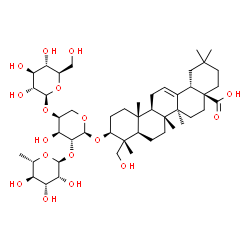 ChemSpider 2D Image | Pulsatilla saponin D | C47H76O17