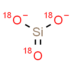 ChemSpider 2D Image | (~18~O)Oxosilane(~18~O_2_)diolate | 18O3Si