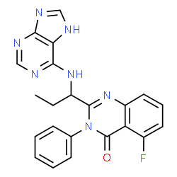 ChemSpider 2D Image | Idelalisib | C22H18FN7O