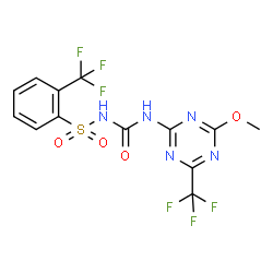 ChemSpider 2D Image | Tritosulfuron | C13H9F6N5O4S
