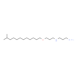 ChemSpider 2D Image | N-{3-[(11-Methyldodecyl)oxy]propyl}-1,3-propanediamine | C19H42N2O