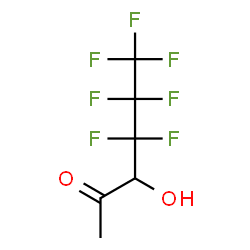 ChemSpider 2D Image | 4,4,5,5,6,6,6-Heptafluoro-3-hydroxy-2-hexanone | C6H5F7O2