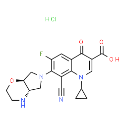 ChemSpider 2D Image | Finafloxacin Hydrochloride | C20H20ClFN4O4