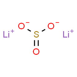 ChemSpider 2D Image | Lithium sulfite | Li2O3S