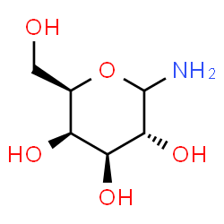 ChemSpider 2D Image | D-Galactopyranosylamine | C6H13NO5