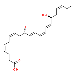 ChemSpider 2D Image | 10(S),17(S)-DiHDHA | C22H32O4