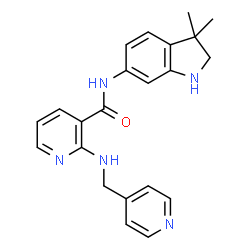 ChemSpider 2D Image | Motesanib | C22H23N5O