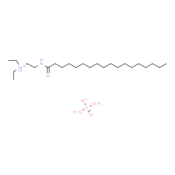 ChemSpider 2D Image | N-[2-(Diethylamino)ethyl]octadecanamide phosphate (1:1) | C24H53N2O5P