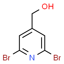 ChemSpider 2D Image | (2,6-Dibromo-4-pyridinyl)methanol | C6H5Br2NO