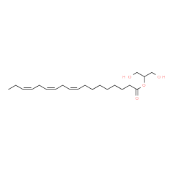 ChemSpider 2D Image | 2-monolinolenin | C21H36O4