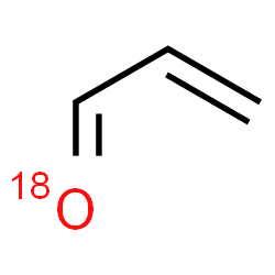 ChemSpider 2D Image | 2-Propen(~18~O)al | C3H418O