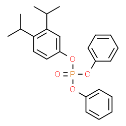 ChemSpider 2D Image | 3,4-Diisopropylphenyl diphenyl phosphate | C24H27O4P