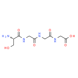 ChemSpider 2D Image | L-Serylglycylglycylglycine | C9H16N4O6
