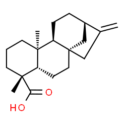 ChemSpider 2D Image | (5beta,8alpha,10alpha,13alpha)-Kaur-16-en-18-oic acid | C20H30O2