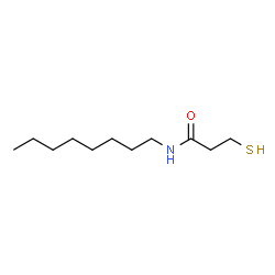ChemSpider 2D Image | 3-Mercapto-N-octylpropanamide | C11H23NOS