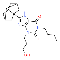 ChemSpider 2D Image | PSB 36 | C21H30N4O3