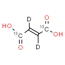 ChemSpider 2D Image | (2E)-(1,4-~13~C_2_,~2~H_2_)-2-Butenedioic acid | C213C2H2D2O4
