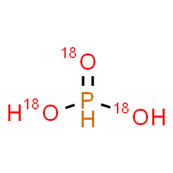 ChemSpider 2D Image | (~18~O_3_)Phosphonic acid | H318O3P