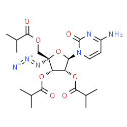 ChemSpider 2D Image | Balapiravir | C21H30N6O8