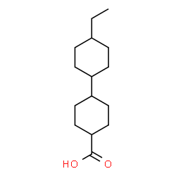 ChemSpider 2D Image | 4'-Ethyl-1,1'-bi(cyclohexyl)-4-carboxylic acid | C15H26O2